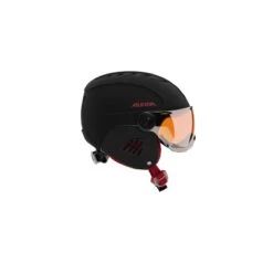 Alpina Carat LE Visor HM Skihjelm - Black Red -Alpina Snowboard Butik alpina carat le visor hm skihjelm black red 2