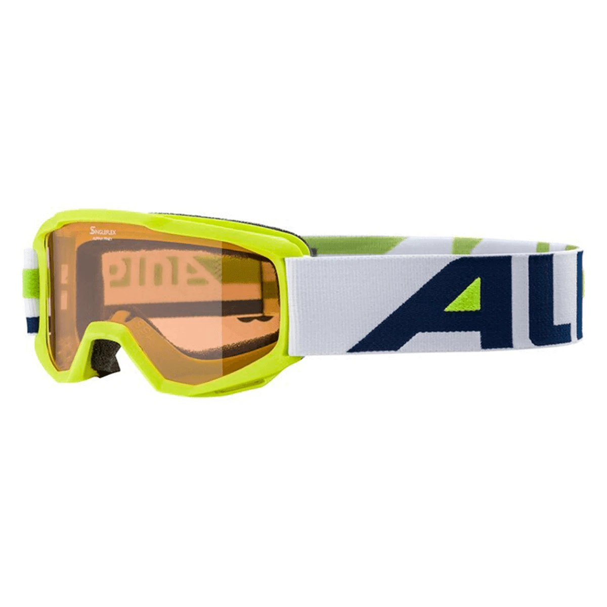 Alpina Piney Junior Goggles/skibrille - Lime 2 Alpina Piney Junior Goggles/skibrille - Lime - Billede 2
