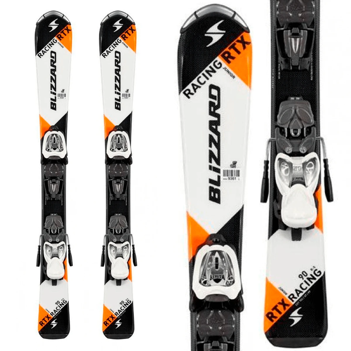 BLIZZARD RTX JR RACING + FASTRACK 4.5 Binding 2 BLIZZARD RTX JR RACING + FASTRACK 4.5 Binding - Billede 2