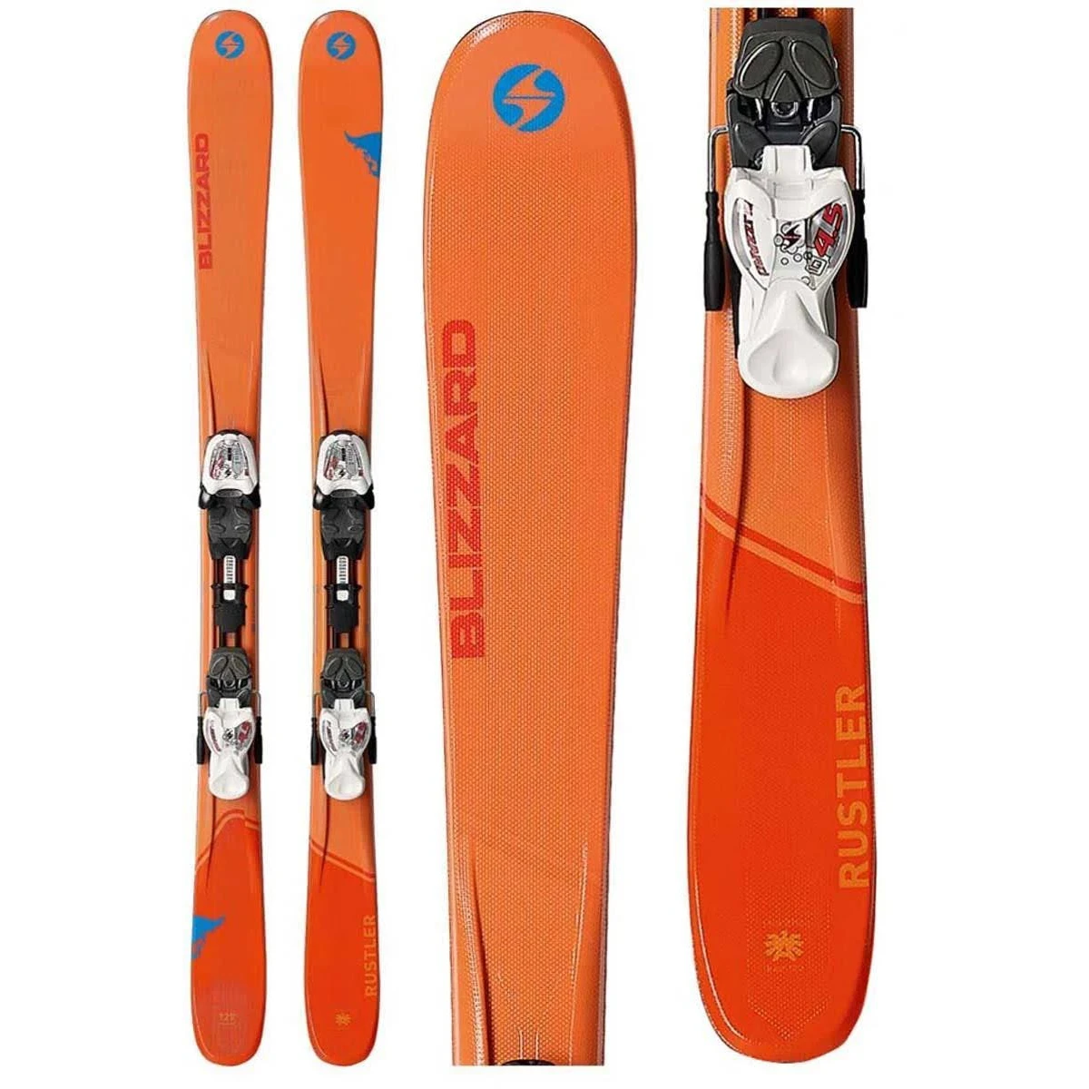 BLIZZARD RUSTLER TWINTIP + IQ 7 Binding 3 BLIZZARD RUSTLER TWINTIP + IQ 7 Binding - Billede 3