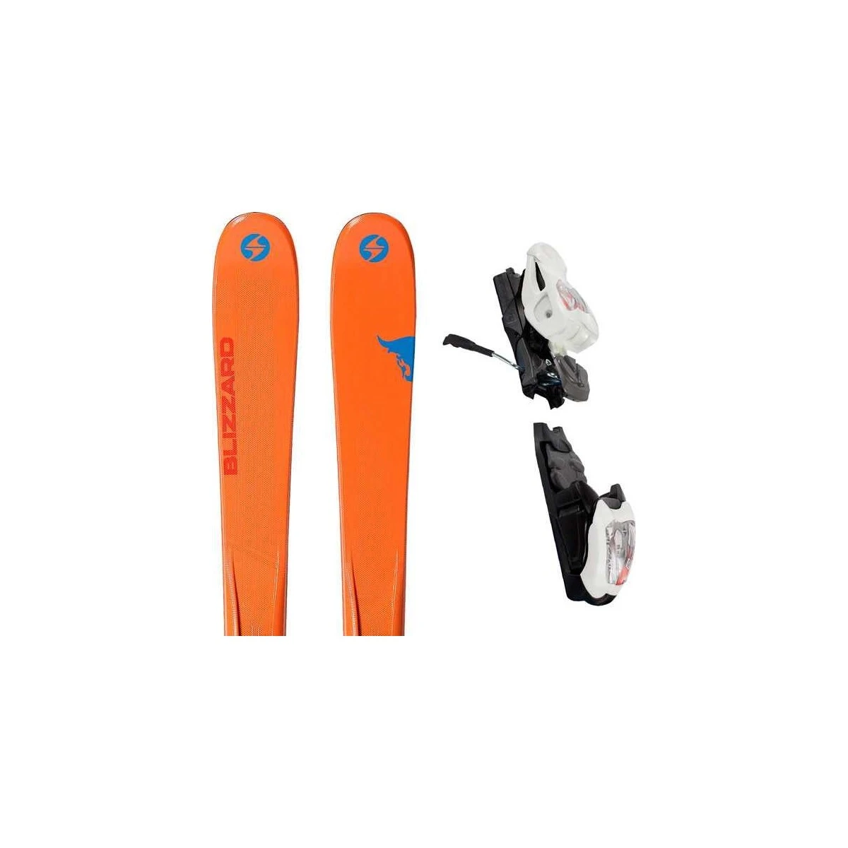 BLIZZARD RUSTLER TWINTIP + IQ 7 Binding 1 BLIZZARD RUSTLER TWINTIP + IQ 7 Binding