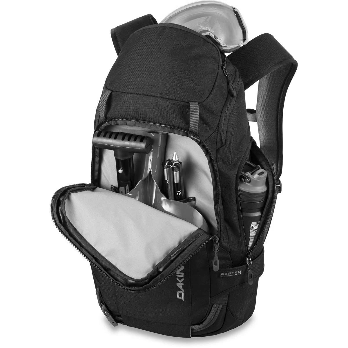 DAKINE HELI PRO 24L RYGSÆK + SKIBÆRE - BLACK 3 DAKINE HELI PRO 24L RYGSÆK + SKIBÆRE - BLACK - Billede 3