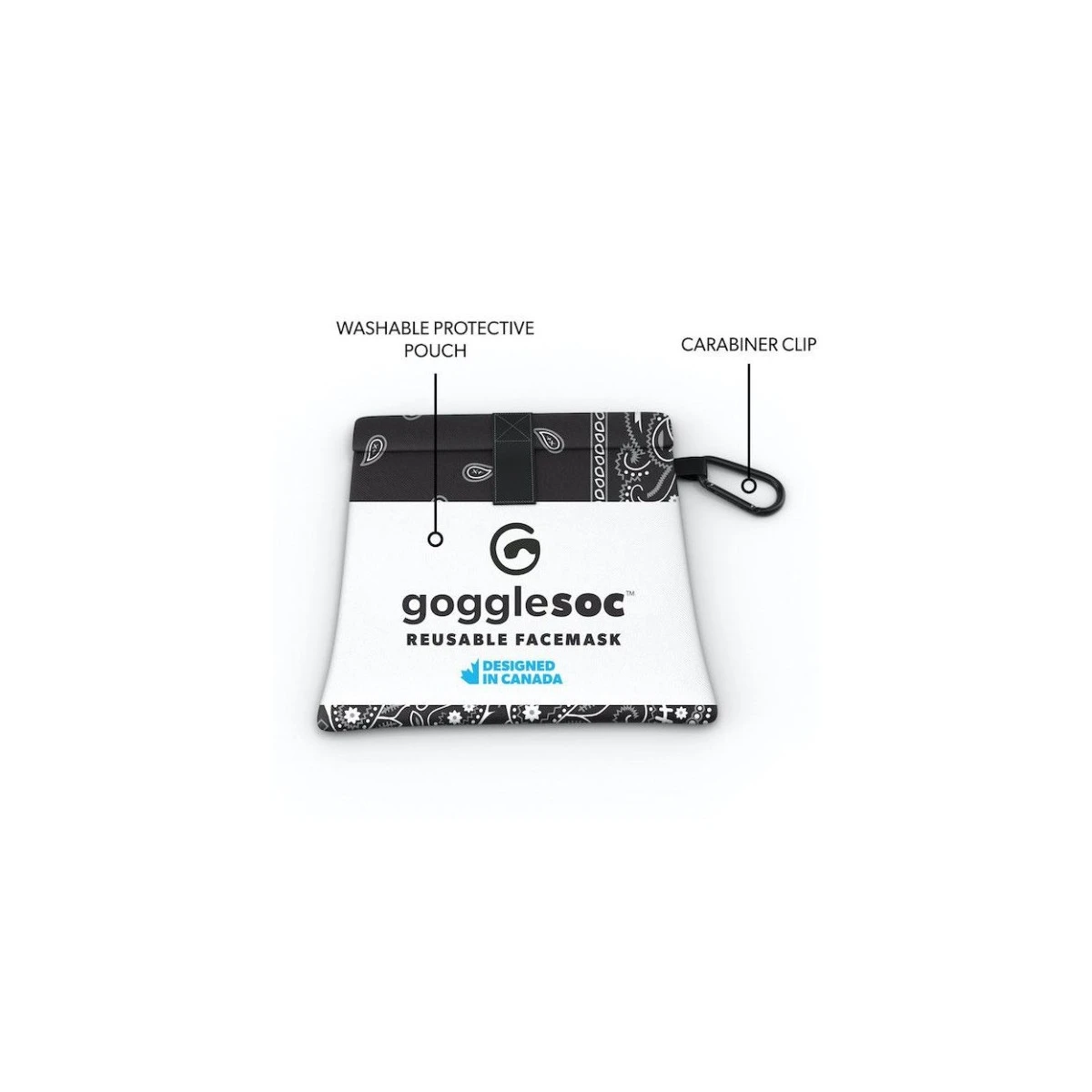 Gogglesoc Facemask - Bandana 4 Gogglesoc Facemask - Bandana - Billede 4