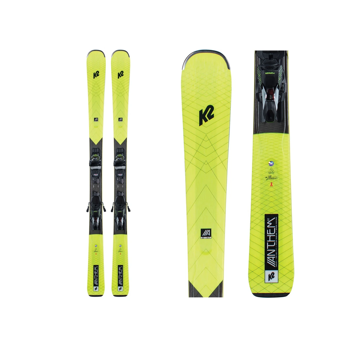 K2 Anthem 82 + ERC 11 TCX Light Quikclik Binding 1 K2 Anthem 82 + ERC 11 TCX Light Quikclik Binding
