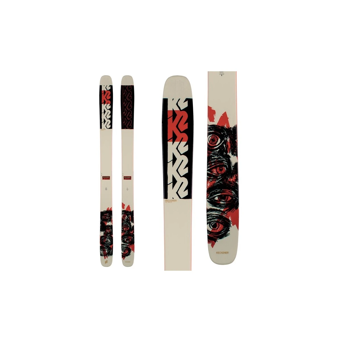 K2 Reckoner 112 Freeride Powder Ski 1 K2 Reckoner 112 Freeride Powder Ski