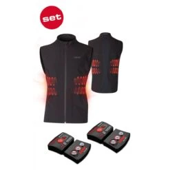 Lenz Mens Heat Vest 1.0 + Lithium Pack RcB 1800 - Herre