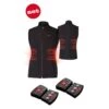 Lenz Womens Heat Vest 1.0 + Lithium Pack RcB 1800 - Dame