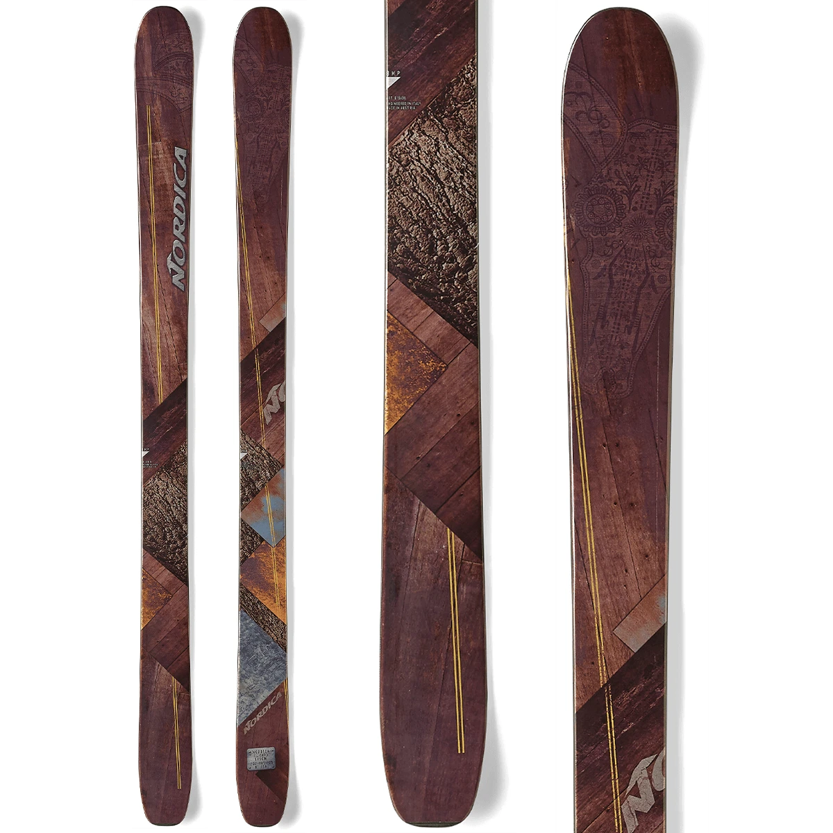 Nordica El Capo Freeride All-Mountain Ski 2 Nordica El Capo Freeride All-Mountain Ski - Billede 2