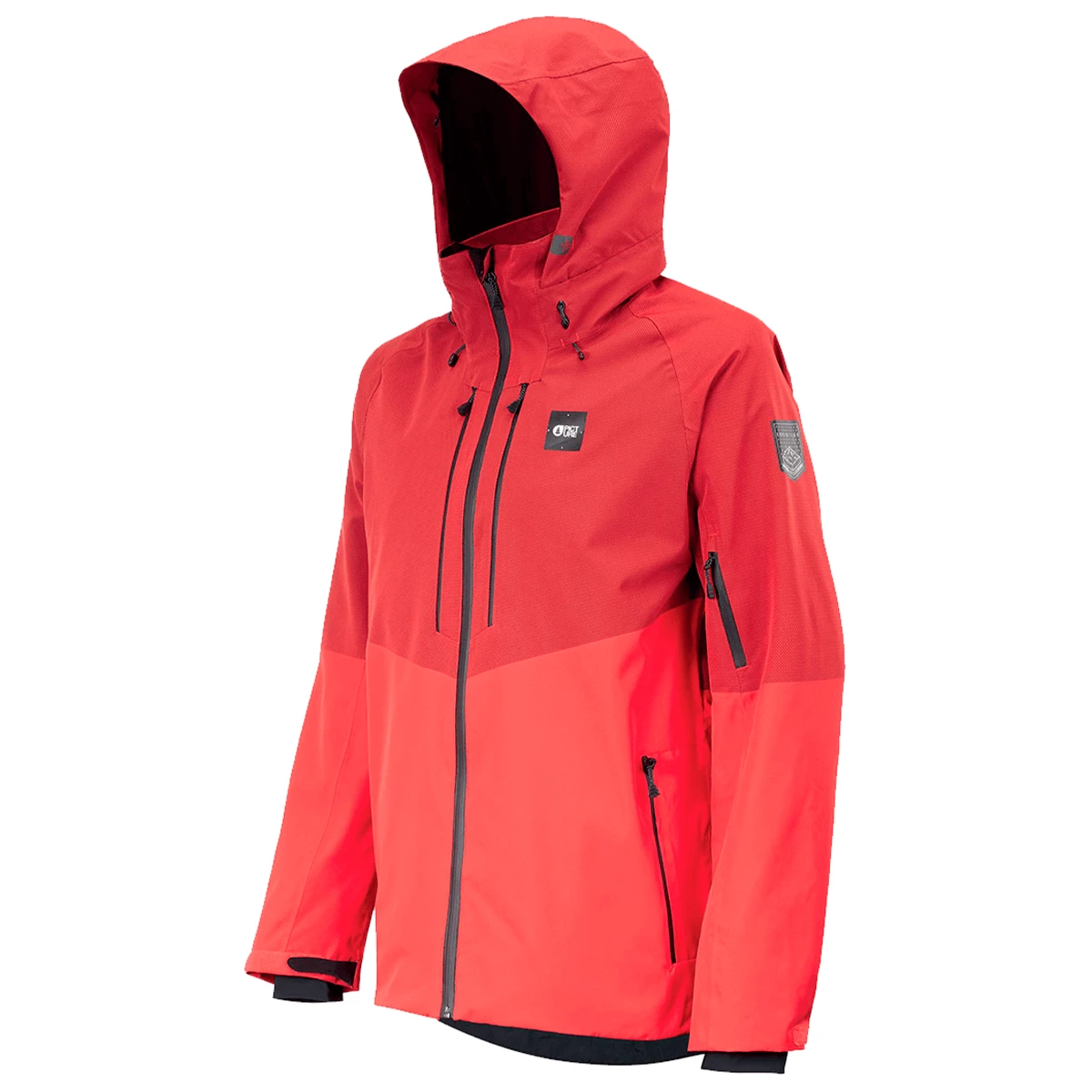 Picture - Goods - Herre Skijakke - Red 1 Picture - Goods - Herre Skijakke - Red