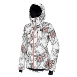 Picture - Pluma - Dame Skijakke - Peonies White
