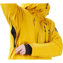 Picture - Zephir- Herre Skijakke - Lichen Green / Safran -Alpina Snowboard Butik picture zephir herre skijakke lichen green safran 10