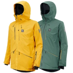 Picture - Zephir- Herre Skijakke - Lichen Green / Safran -Alpina Snowboard Butik picture zephir herre skijakke lichen green safran 11