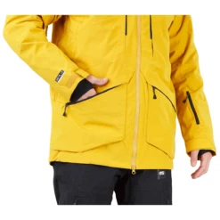 Picture - Zephir- Herre Skijakke - Lichen Green / Safran -Alpina Snowboard Butik picture zephir herre skijakke lichen green safran 5