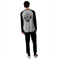 Planks - Eagle - Langærmet T-shirt - Sports Grey -Alpina Snowboard Butik planks eagle langaermet t shirt sports grey 4