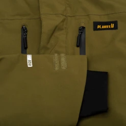 Planks - Good Times - Herre Skijakke - Army Green -Alpina Snowboard Butik planks good times herre skijakke army green 2