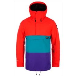 Planks Men's Happy Days Anorak - Hot Red