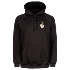 Planks X Woodsy Hand Of Shared Hoodie - Black
