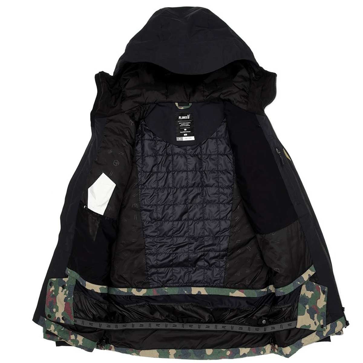 Planks - Yeti Hunter - 3L Herre Skal Jakke - Stone Camo 2 Planks - Yeti Hunter - 3L Herre Skal Jakke - Stone Camo - Billede 2