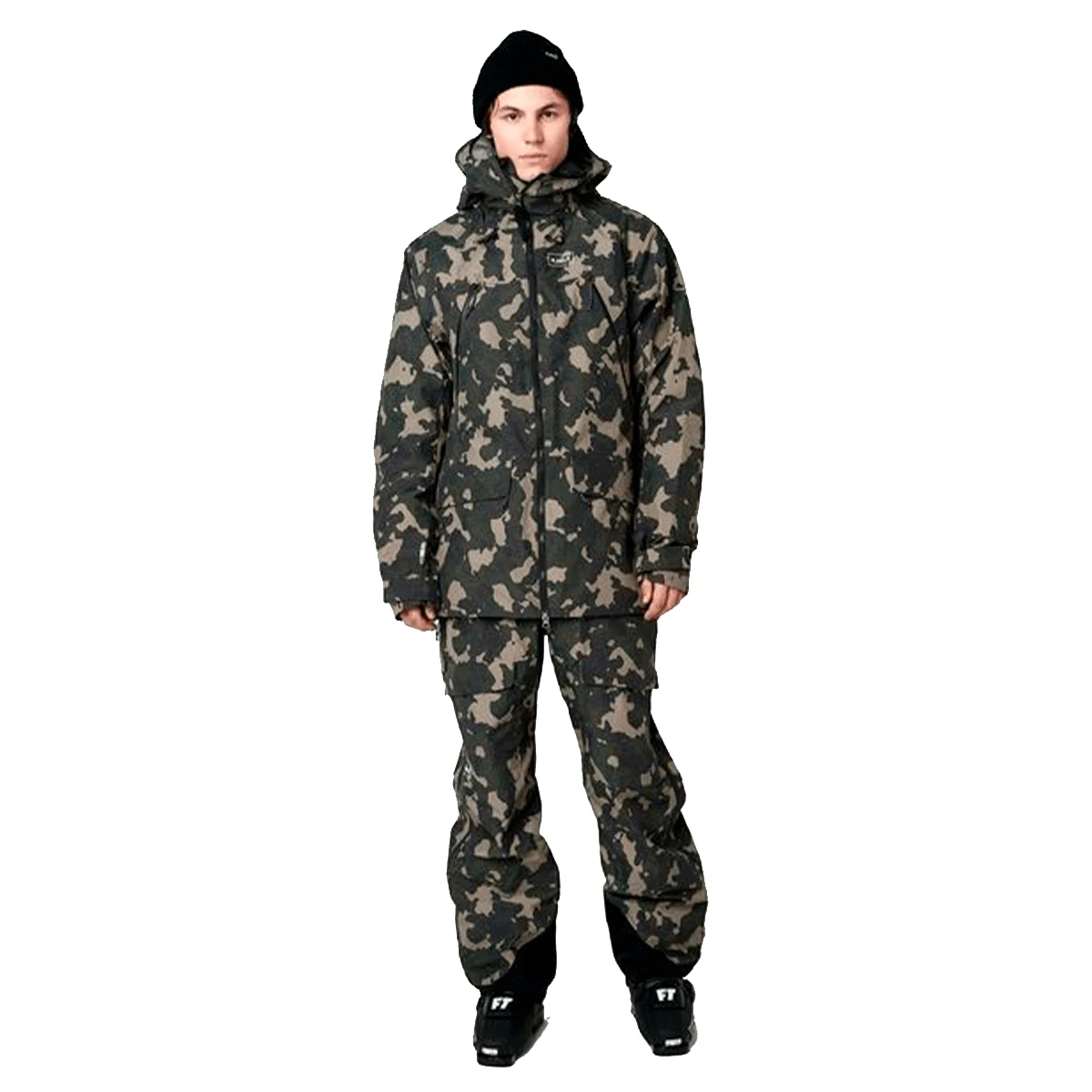 Planks - Yeti Hunter - 3L Herre Skal Jakke - Stone Camo 3 Planks - Yeti Hunter - 3L Herre Skal Jakke - Stone Camo - Billede 3