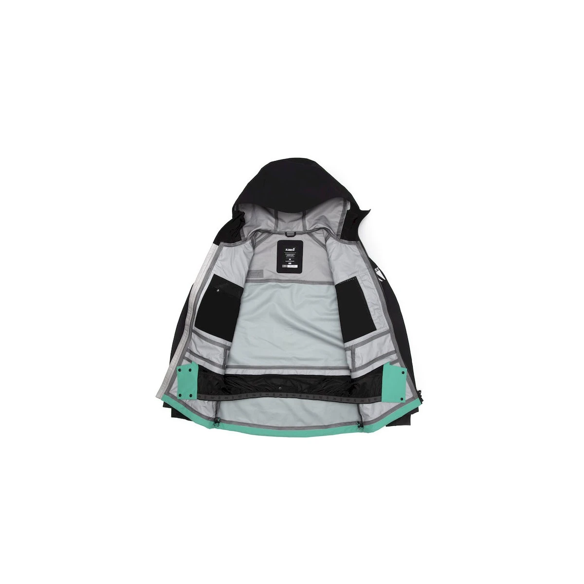 Planks - Yeti Hunter - 3L Herre Skal Jakke - Teal 3 Planks - Yeti Hunter - 3L Herre Skal Jakke - Teal - Billede 3