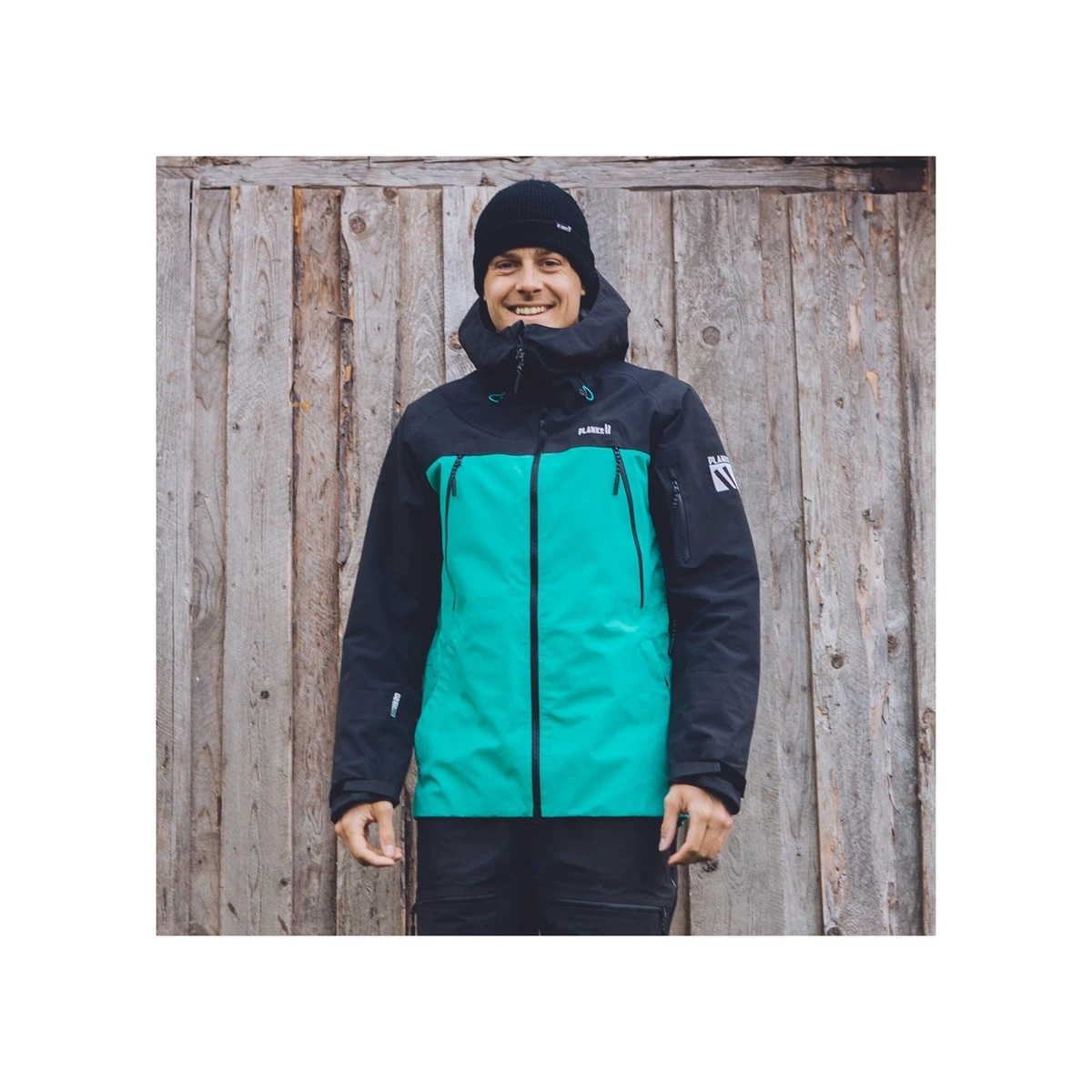 Planks - Yeti Hunter - 3L Herre Skal Jakke - Teal 6 Planks - Yeti Hunter - 3L Herre Skal Jakke - Teal - Billede 6