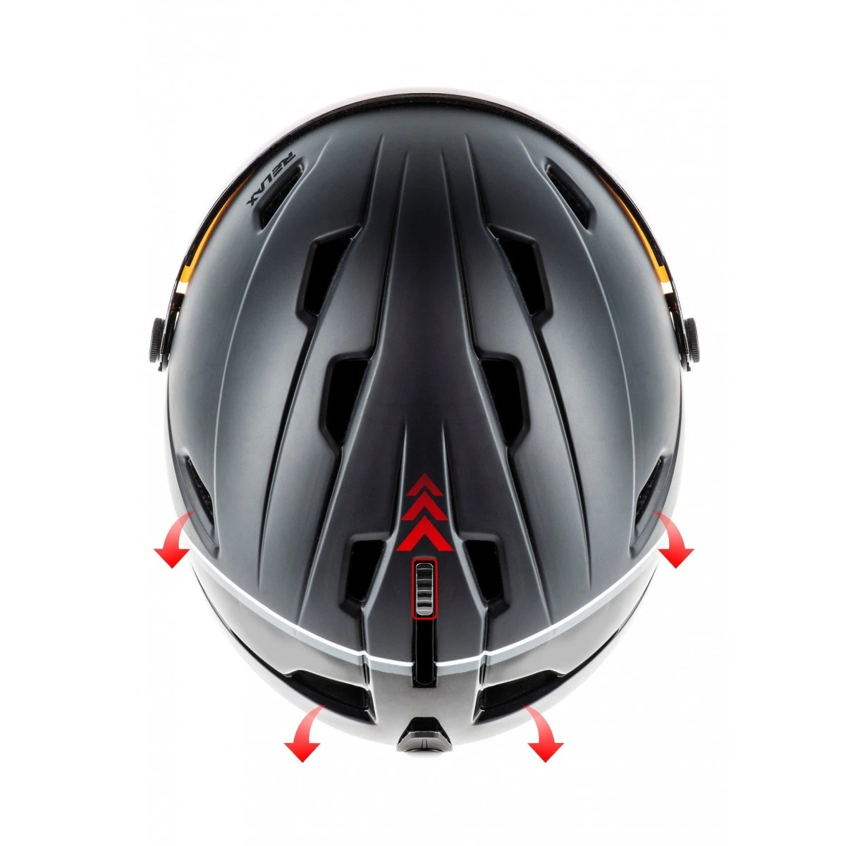 Relax Prevail Skihjelm Med Visir - Hvid 4 Relax Prevail Skihjelm Med Visir - Hvid - Billede 4