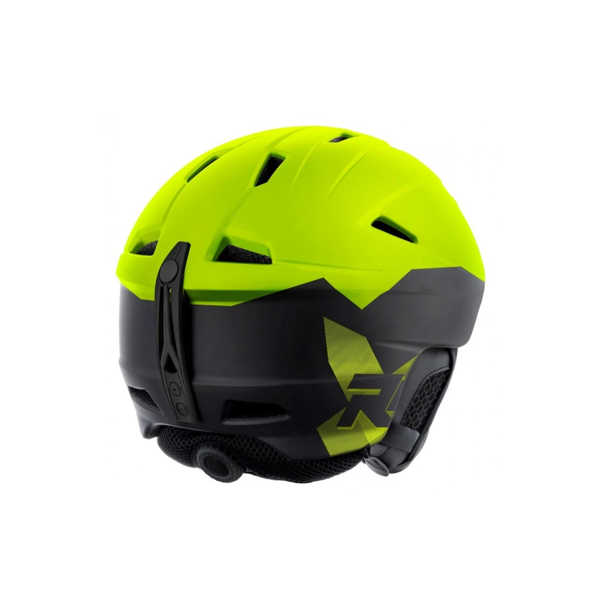 Relax Wild Skihjelm - Sort/Neon 2 Relax Wild Skihjelm - Sort/Neon - Billede 2