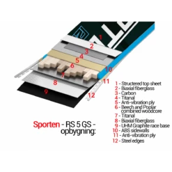 Sporten RS 5 GS Racing Power - Race Carving Ski -Alpina Snowboard Butik sporten rs 5 gs racing power race carving ski 3