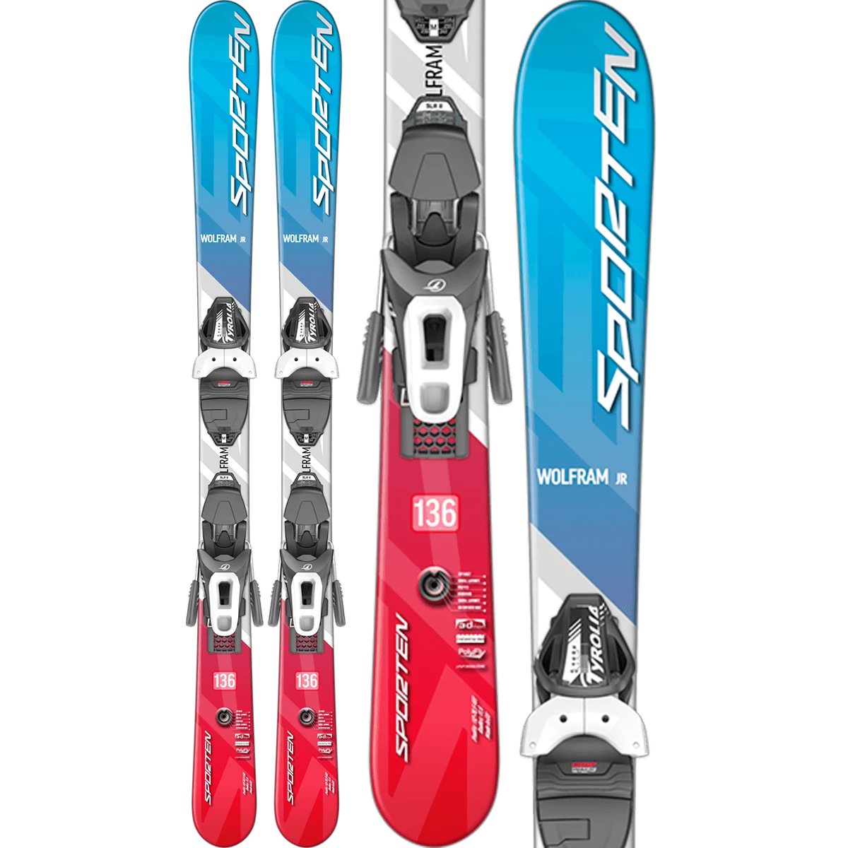 Sporten WOLFRAM Voksen Short/Kort All-Mountain Ski 4 Sporten WOLFRAM Voksen Short/Kort All-Mountain Ski - Billede 4